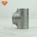 ss Stainless Steel Pipe Fittings Sanitary Connector Tee Joint A403